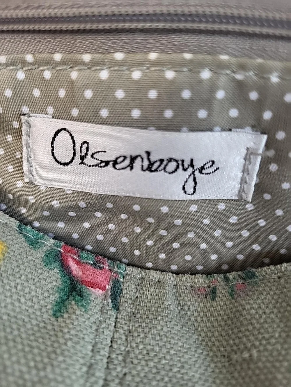 Y2K Mary Kate Ashley Olsenboye Floral Canvas Messenger Satchel Cottagecore Boho